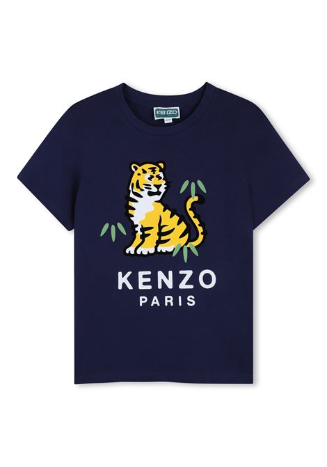 T-shirt con stampa KENZO KIDS | K6180984N